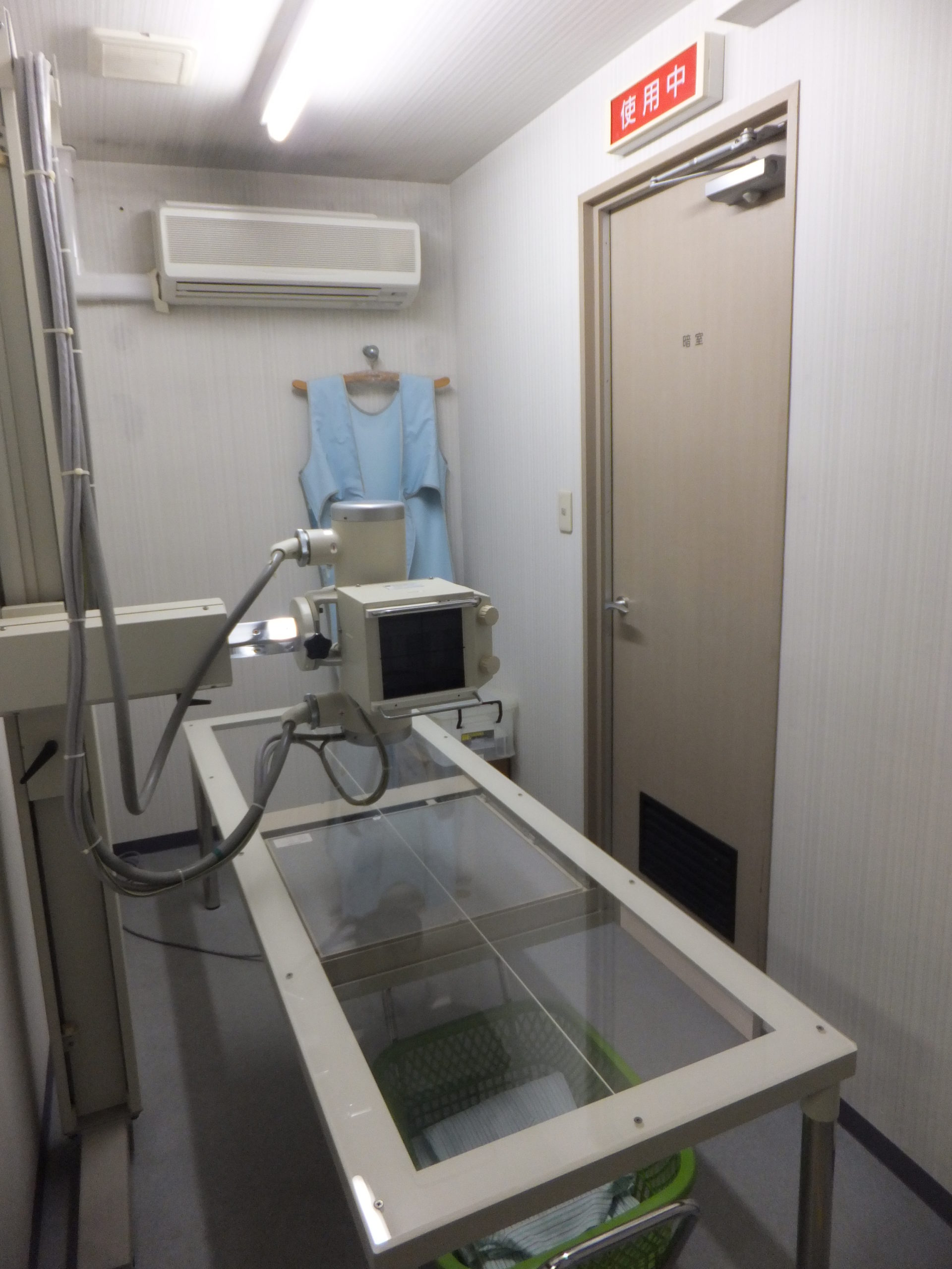 各検査機器(エコー検査器・動脈硬化検査・心電図)レントゲン室の写真